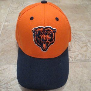 NFL Chicago Bears Baseball Cap Hat, Orange (178)